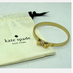 Kate Spade Double Bow Crystal Rhinestones Bracelet